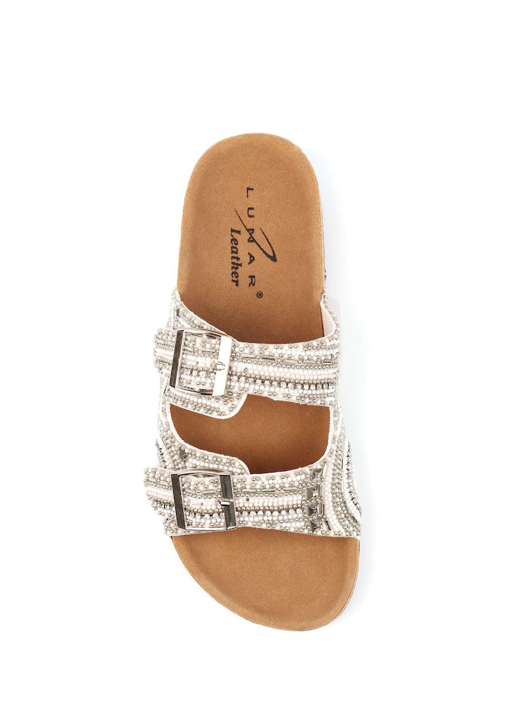 أبيض - Lunar Skyrise Sandals - Image 6 of 6