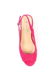 Lunar Pink Pia Wedge Shoes - Image 7 of 7