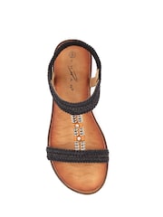 Lunar Black Portofino Sandals - Image 7 of 7