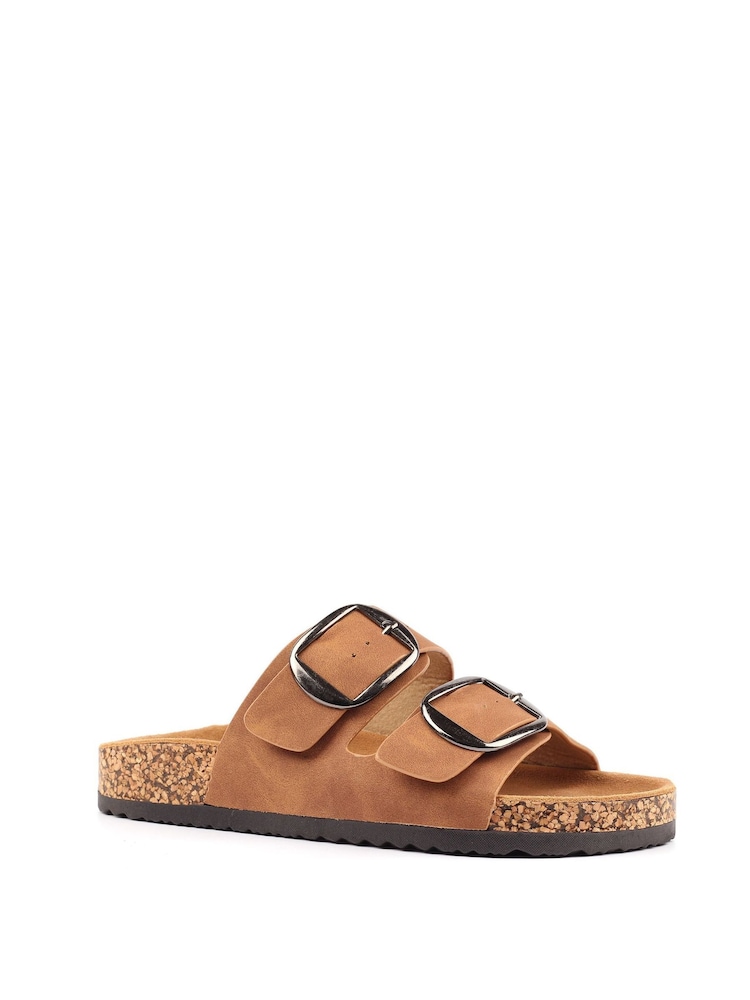 Lunar Brown Rondo Sandals - Image 1 of 5