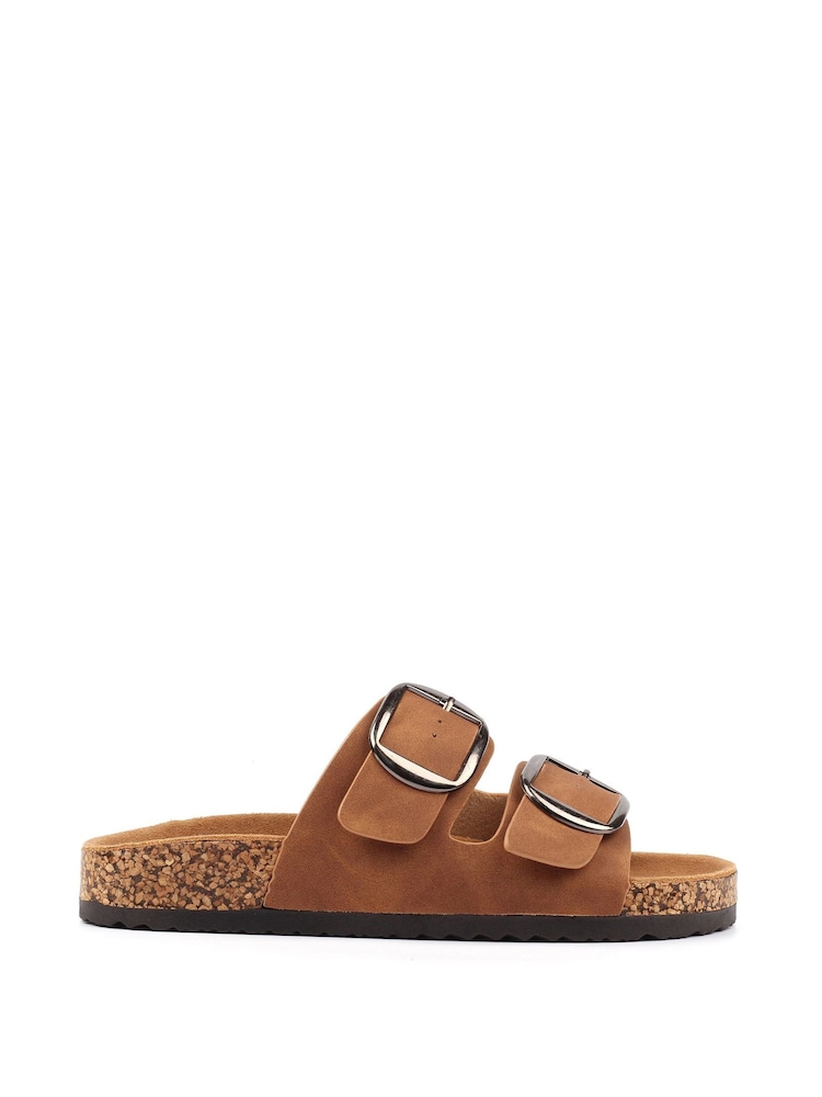 Lunar Brown Rondo Sandals - Image 2 of 5