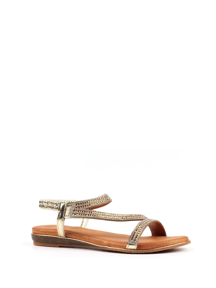 Lunar Gold Blaise Sandals - Image 2 of 5