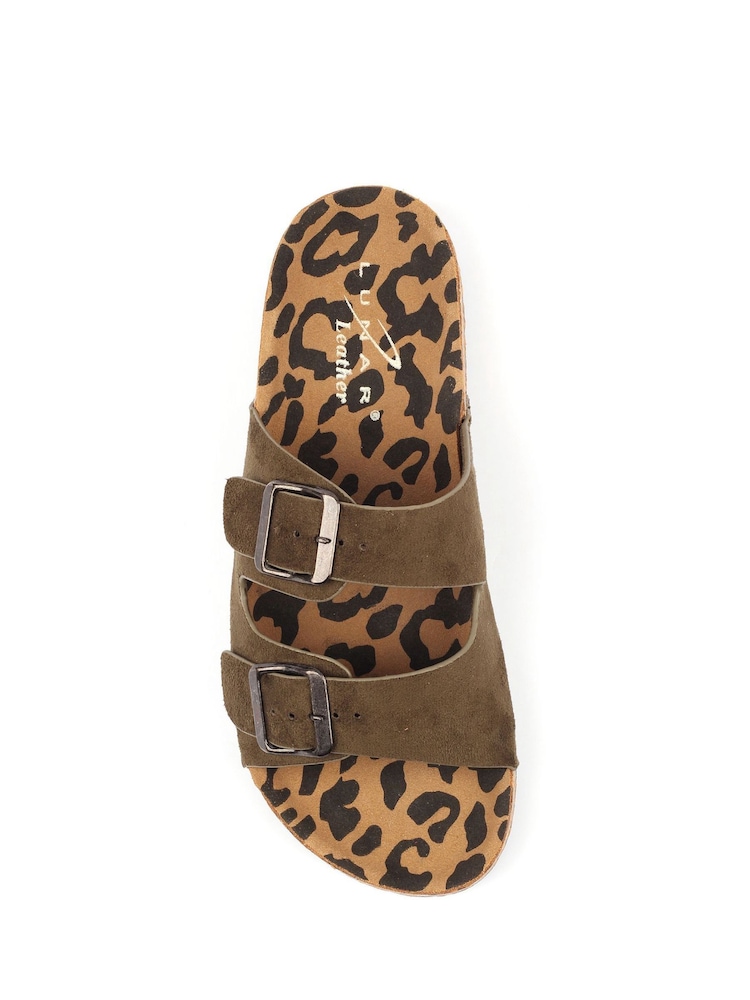 Lunar Green Pecan Sandals - Image 6 of 6