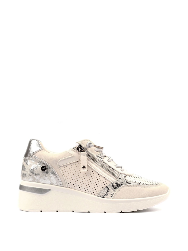 Lunar Silver Bailey Wedge Trainers - Image 2 of 7