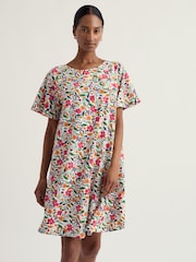 Seasalt Cornwall White Day Star Nightdress - Image 2 of 5