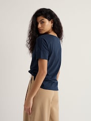 Seasalt Cornwall Blue Bryher View T-Shirt - Image 2 of 6