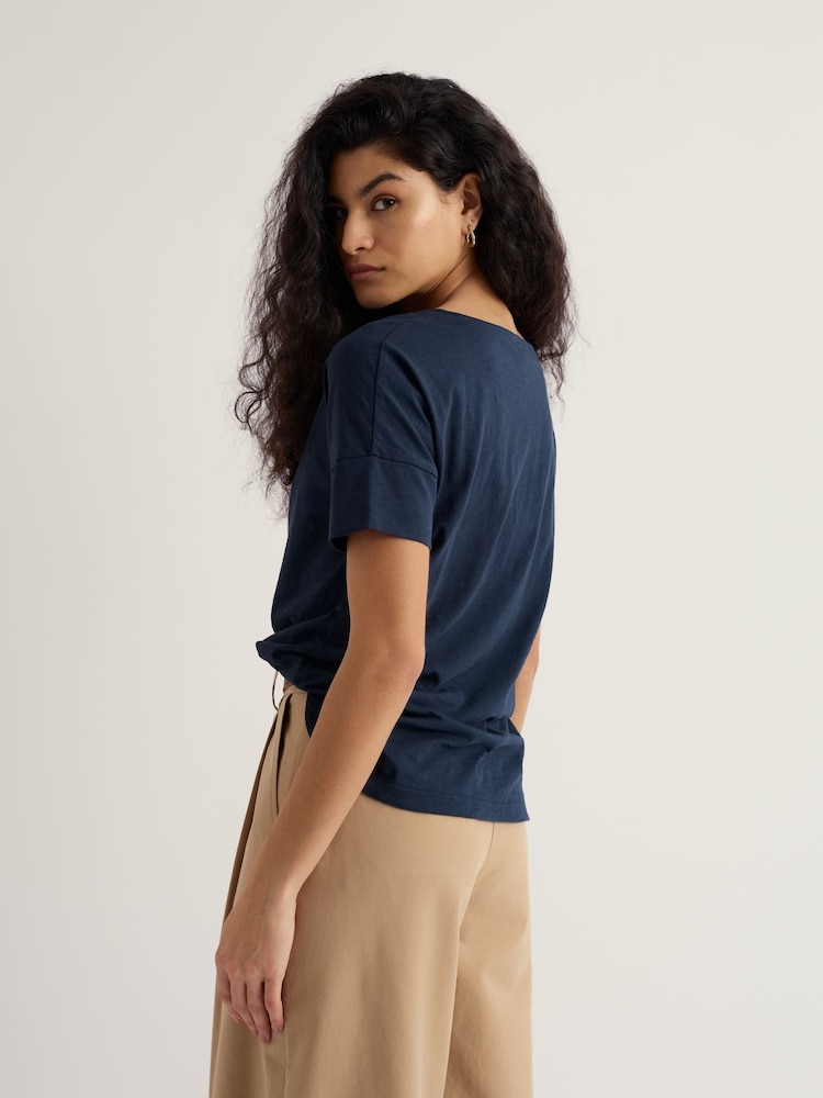 Seasalt Cornwall Blue Bryher View T-Shirt - Image 2 of 6