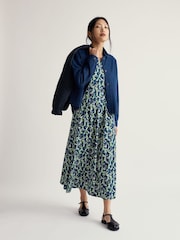 Seasalt Cornwall Blue Veronica Dress - Image 1 of 5