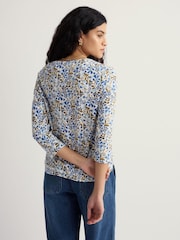 Seasalt Cornwall Blue Penhollow Top - Image 3 of 5