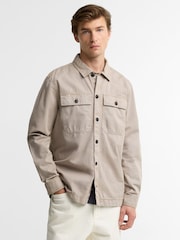 Barbour® International Beige Arlo Overshirt - Image 1 of 6