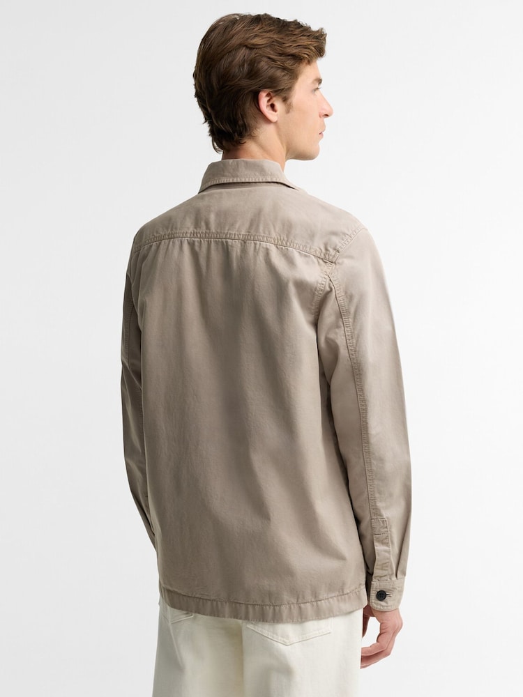 Barbour® International Beige Arlo Overshirt - Image 2 of 6