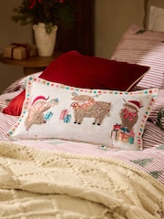 Multi 30 X 50cm Hamish Christmas Party Cushion - Image 1 of 4