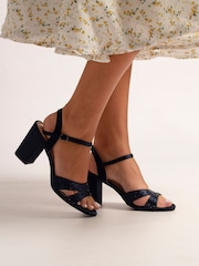 Lunar Blue Nina Sandals - Image 1 of 7