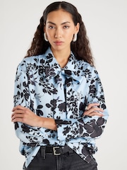 River Island Brown Collarless Asymmetric Waistcoat - Image 1 of 4