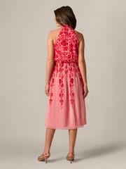 Adrianna Papell Print Fold Chiffonkjole - Bilde 2 av 6