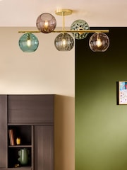MADE.COM Multi Ilaria Flush Ceiling Light - Image 1 of 4