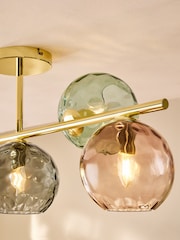 MADE.COM Multi Ilaria Flush Ceiling Light - Image 2 of 4