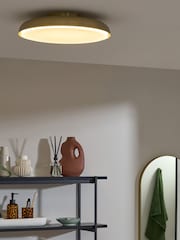 MADE.COM Brass Nura Flush Fitting Ceiling Light - Image 2 of 3