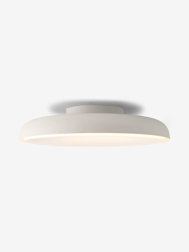 MADE.COM Ivory Nura Flush Fitting Ceiling Light - Image 2 of 3 MADE.COM Ivory Nura Flush Fitting Ceiling Light - Image 2 of 3