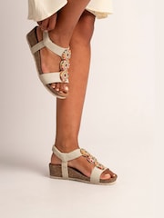 Beige - Lunar Candice Sandaler - Bilde 1 av 7