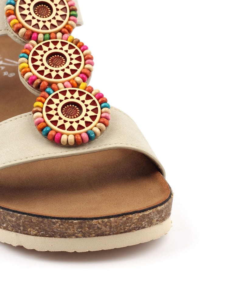 Beige - Lunar Candice Sandaler - Bilde 7 av 7