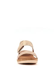 Lunar Gold Riley Hook and Loop Sandals - Image 5 of 8
