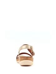 Lunar Gold Riley Hook and Loop Sandals - Image 6 of 8