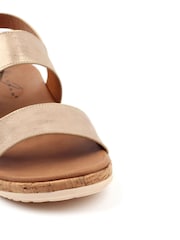 Lunar Gold Riley Hook and Loop Sandals - Image 8 of 8