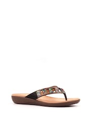 Svart - Lunar Abigail II Sandaler - Bilde 2 av 2