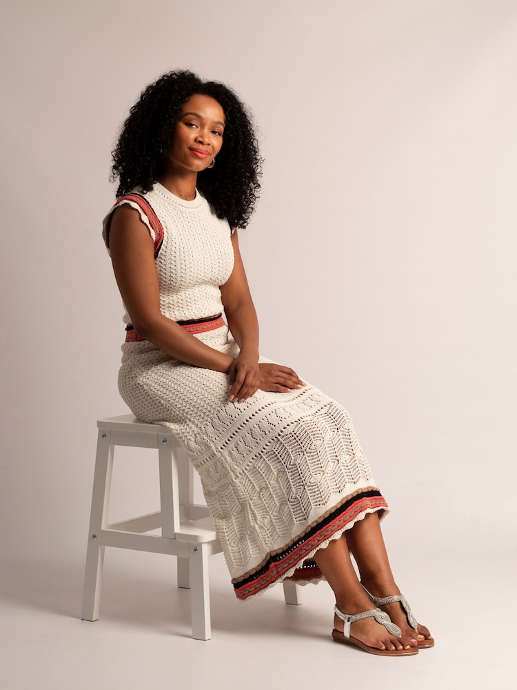 Lunar Silver Estelle Sandals - Image 2 of 7