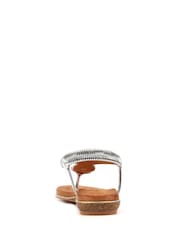 Lunar Silver Estelle Sandals - Image 6 of 7
