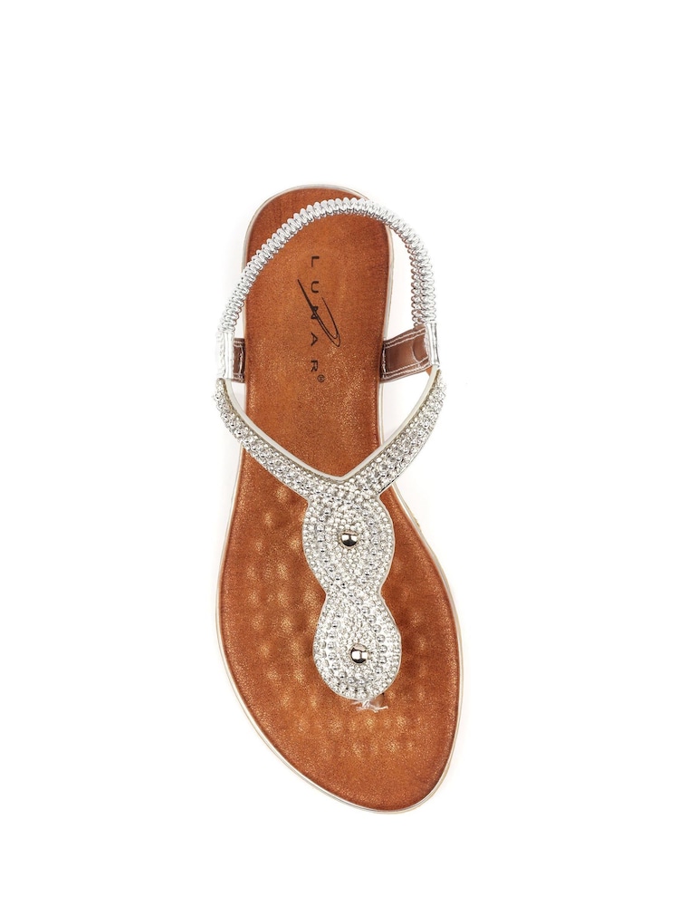 Lunar Silver Estelle Sandals - Image 7 of 7