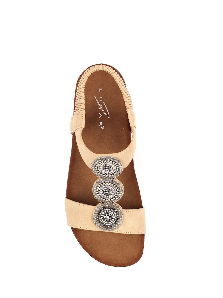 Lunar Brown Cassidy Sandals - Image 7 of 7 Lunar Brown Cassidy Sandals - Image 7 of 7