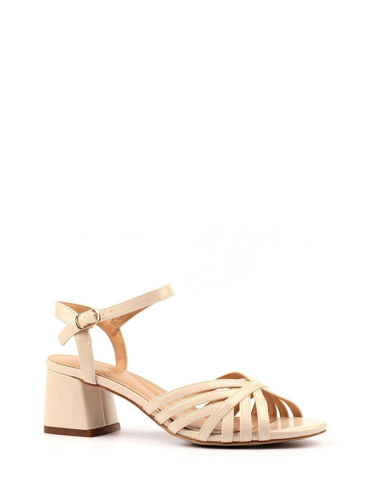 Lunar Beige Jaylen Block Heel Sandals - Image 2 of 6