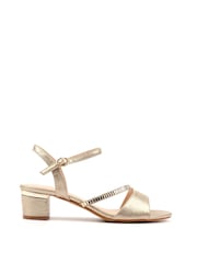 Lunar Gold Jen Heel Sandals - Image 3 of 7