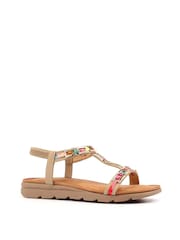 Lunar Brown Drift Sandals - Image 2 of 6