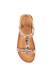 Lunar Brown Drift Sandals - Image 6 of 6