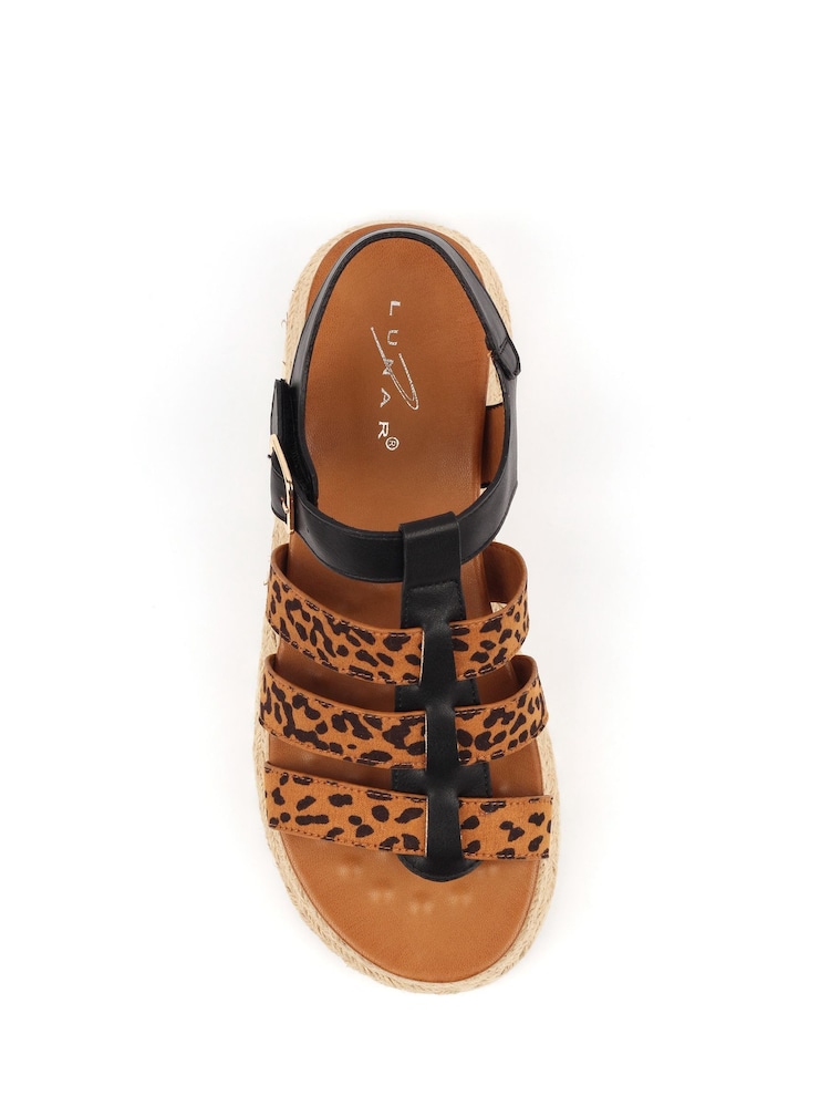 Lunar Black Gwyneth Sandals - Image 7 of 7