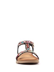 Lunar Black Drift Sandals - Image 5 of 7