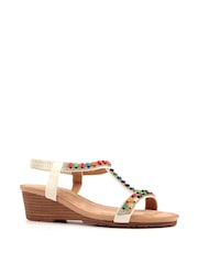 Lunar White Reese Sandals - Image 2 of 9