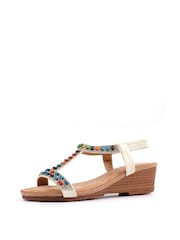 Lunar White Reese Sandals - Image 4 of 9