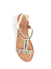 Lunar White Reese Sandals - Image 8 of 9