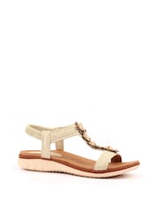 Lunar Cream Clementine Sandals - Image 4 of 7