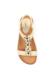 Lunar Cream Clementine Sandals - Image 7 of 7