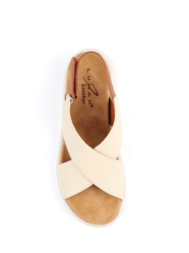 Lunar Beige Merletta Sandals - Image 6 of 6