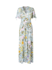 Joe Browns Blue Petite Beautiful Botanicals Printed Dress - Image 6 of 6