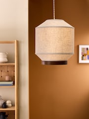 MADE.COM Cream Layla EasyFit Light Shade - Image 1 of 6