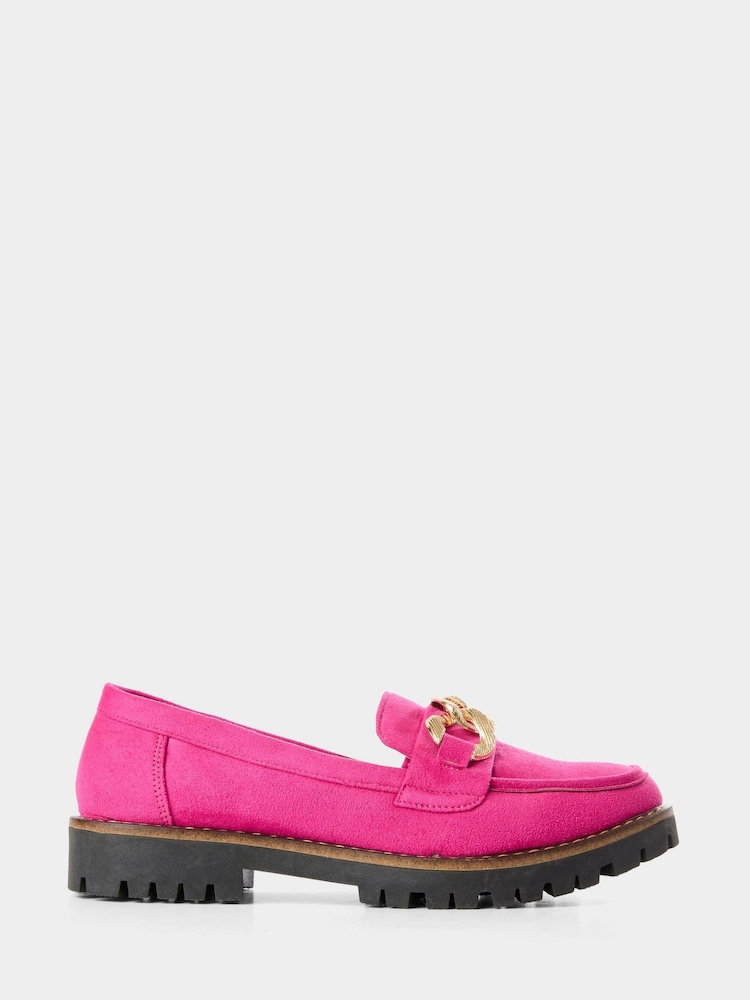 Joe Browns Pink Adeline Loafers - Image 2 of 5 Joe Browns Pink Adeline Loafers - Image 2 of 5