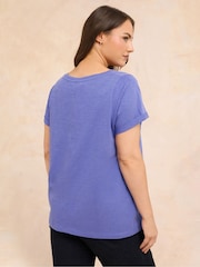 Evans Blue Slub T-Shirt - Image 2 of 5