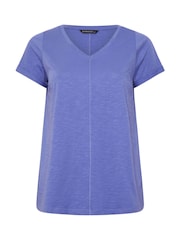 Evans Blue Slub T-Shirt - Image 5 of 5